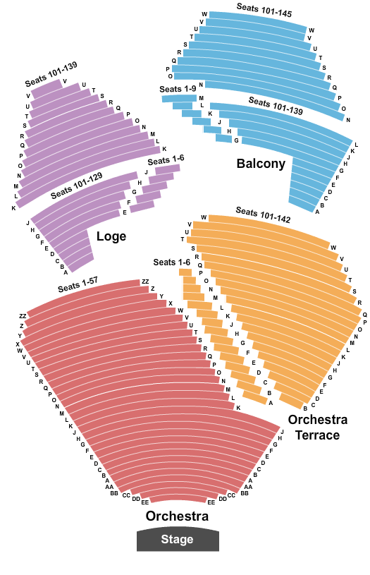 Segerstrom Center For The Arts The Nutcracker Seating Chart